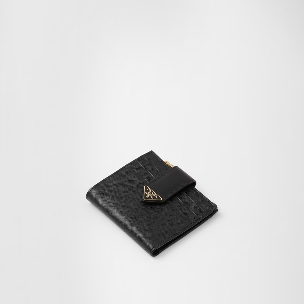 Prada Black Saffiano Leather Wallet - Picture 2 of 10